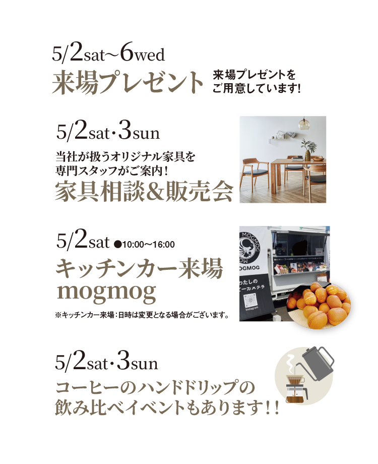 グランドオープンキャンペーン（下）