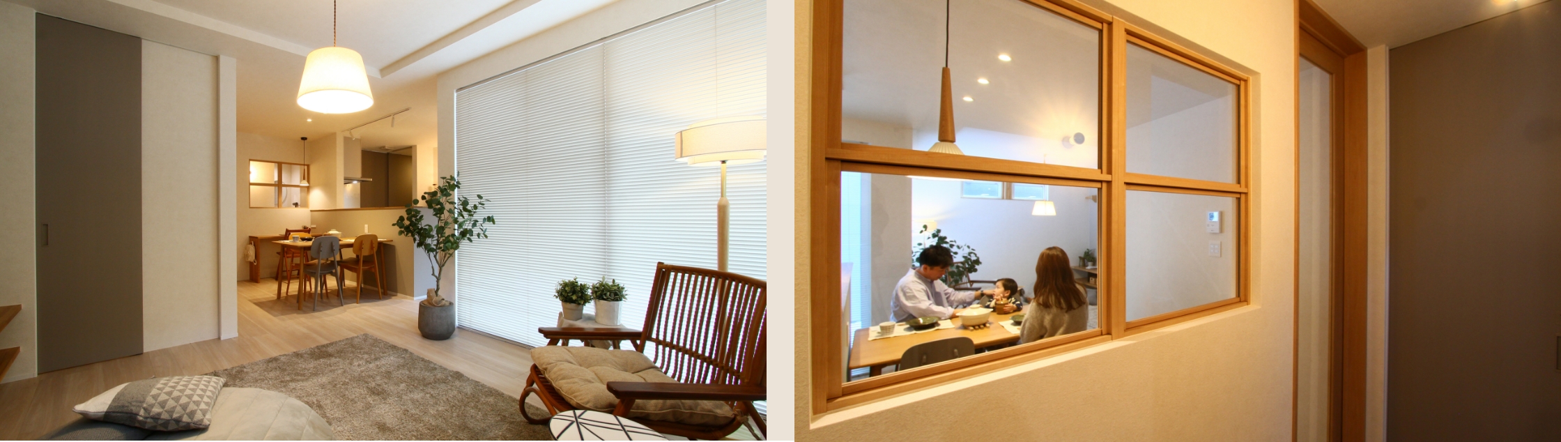 コートハウスの内観