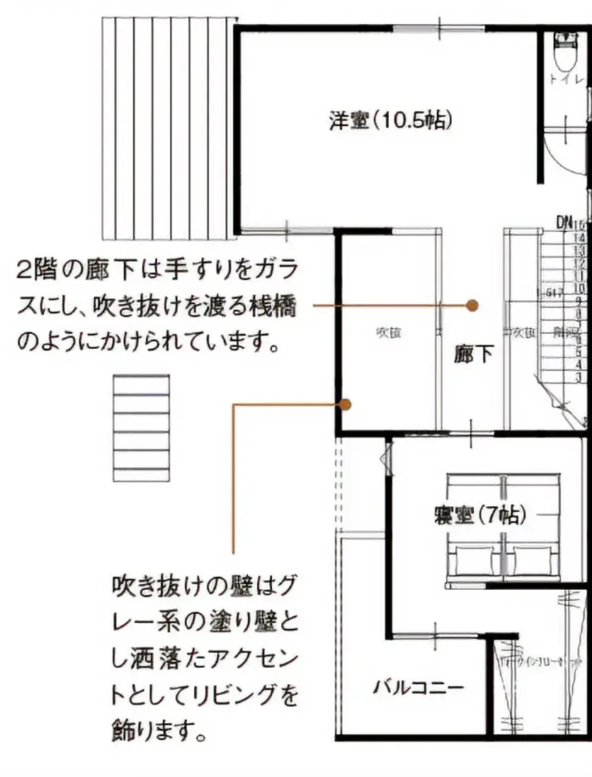 間取り２Ｆ画像