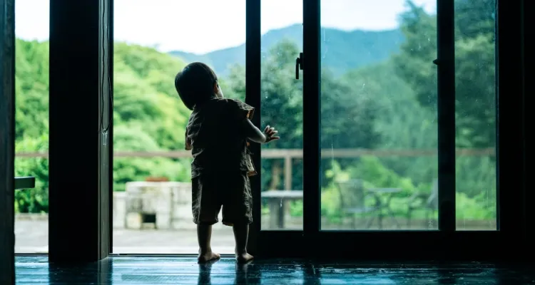 風通しの良い室内