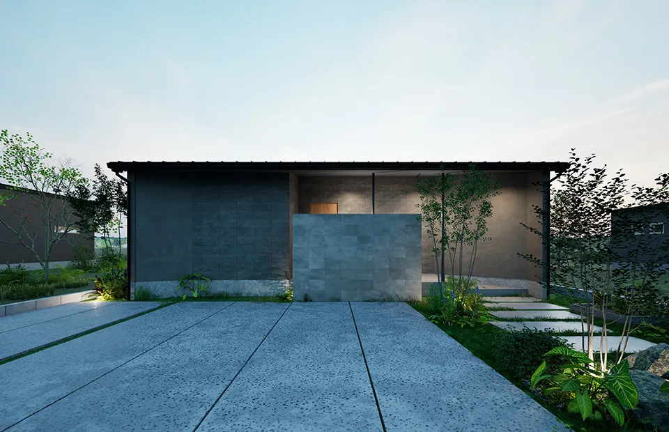 上越市土橋 平屋モデルハウスの画像