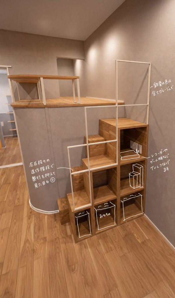 LDK interior perspective